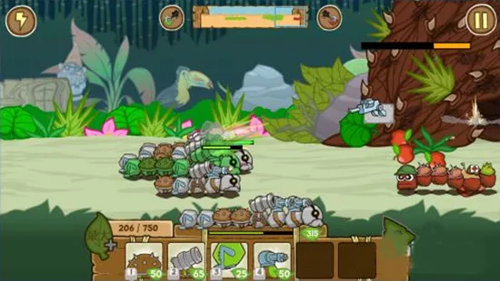 激战毛毛虫军团(虫团塔防游戏) 激战毛毛虫军团(虫团塔防游戏)