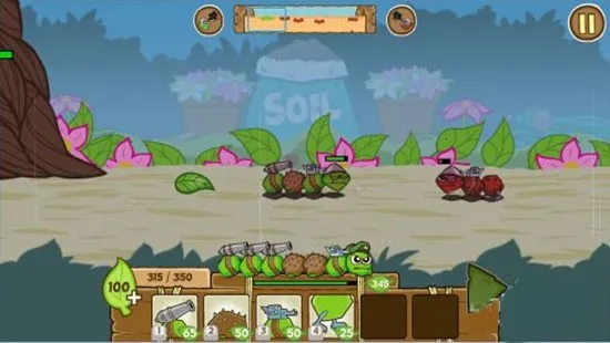 激战毛毛虫军团(虫团塔防游戏) 激战毛毛虫军团(虫团塔防游戏)