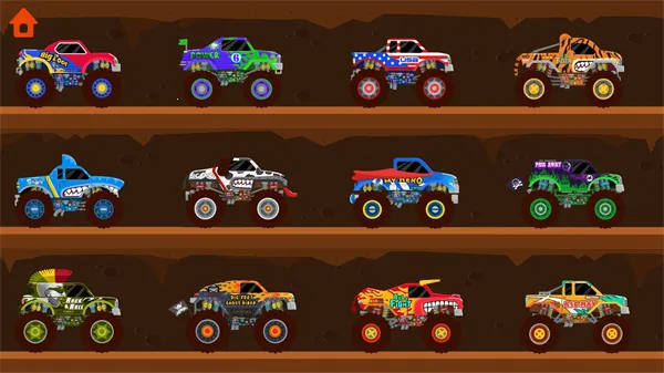 大脚车总动员(大脚车闯关游戏) 大脚车总动员(大脚车闯关游戏)