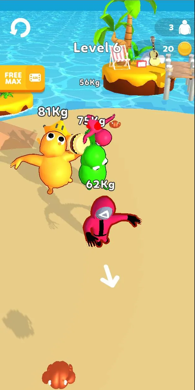 彩虹朋友身体战斗(彩虹朋友战斗游戏)截图4