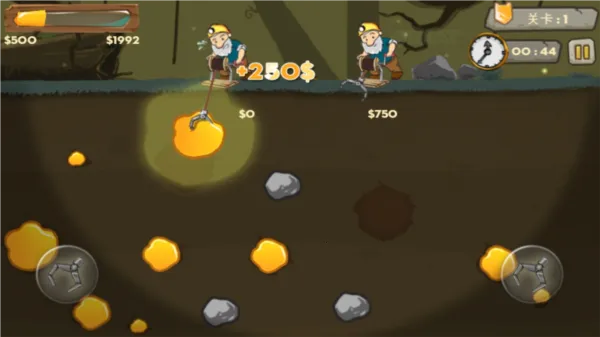 黄金矿工小游戏 黄金矿工小游戏