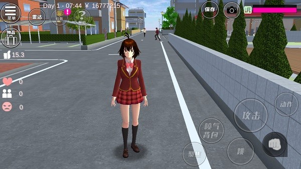 ӣУ԰ģٷ(SAKURA SchoolSimulator)v1.045.17 ׿