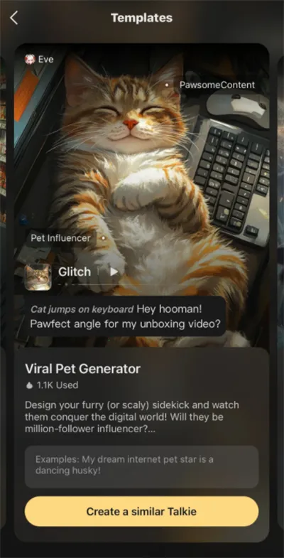 TalkieAI聊天2026官方正版 TalkieAI聊天2026官方正版