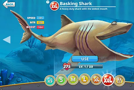 饥饿鲨世界内置菜单 饥饿鲨世界内置菜单