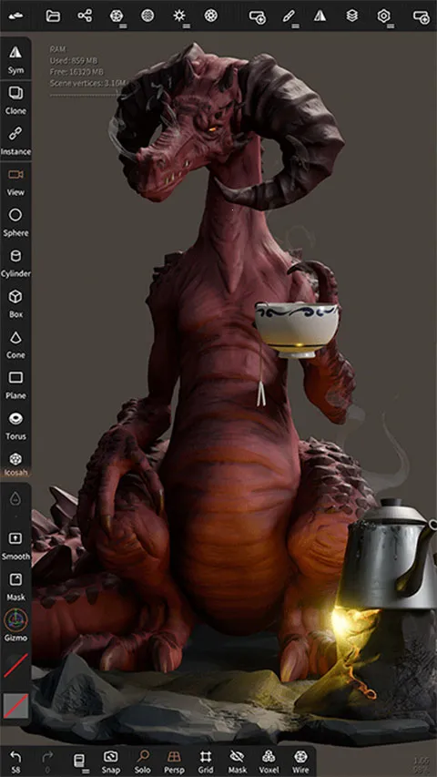 nomadsculpt3d��ģ�����ֻ���v2.2 ��׿��