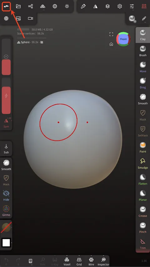 nomadsculpt3d��ģ�����ֻ���