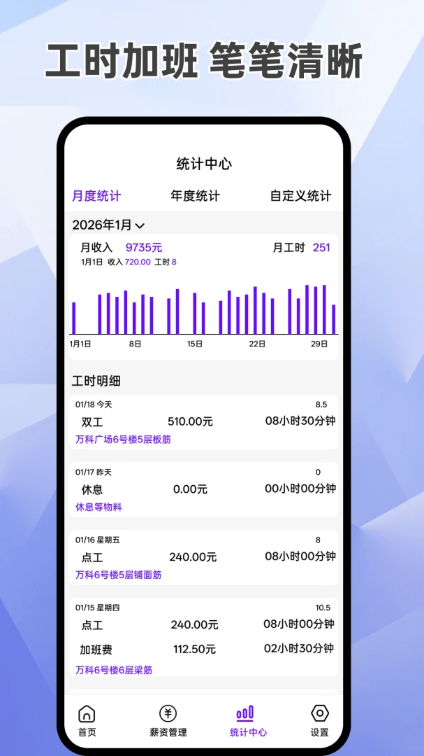 ���Ĺ�ʱ��¼v1.0.0 �ֻ���